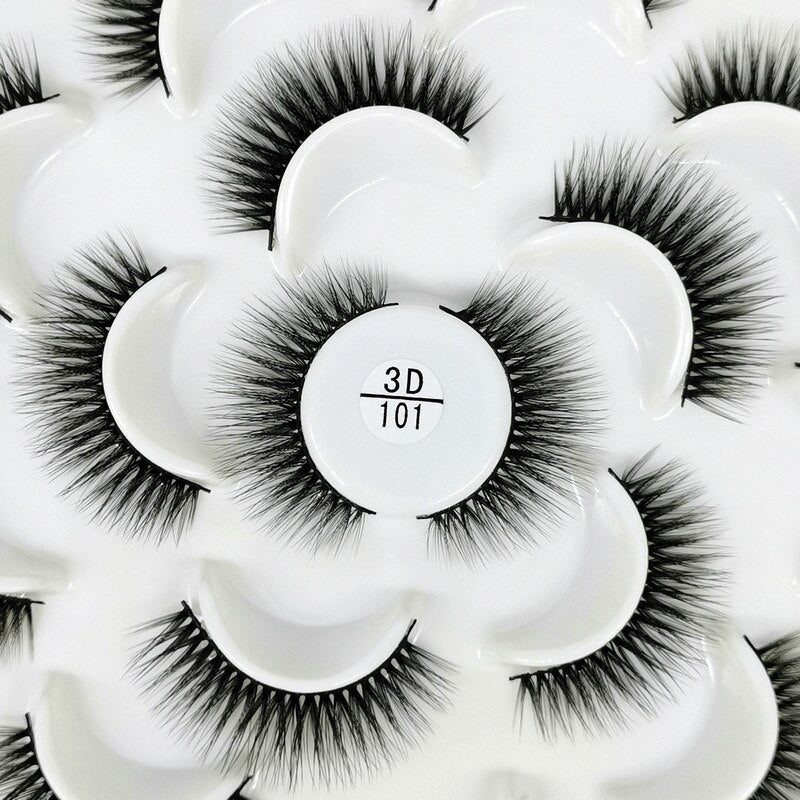 7/10 long makeup 3d natural thick false eyelashes - 200001197 3D101 / United States Find Epic Store