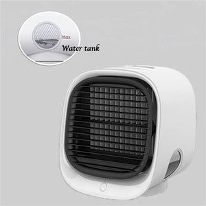 Portable Air Cooler Fan USB Mini Air Cooling Conditioner with Night Light Personal Space USB Desk Fans Multifunction Summer Hot - 618 Find Epic Store