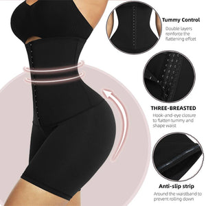 Leggings Women's Corset Waist Trainer Body Shaper Tummy Control Slimming Panites High Waist Shapewear Shorts - 31205 Find Epic Store
