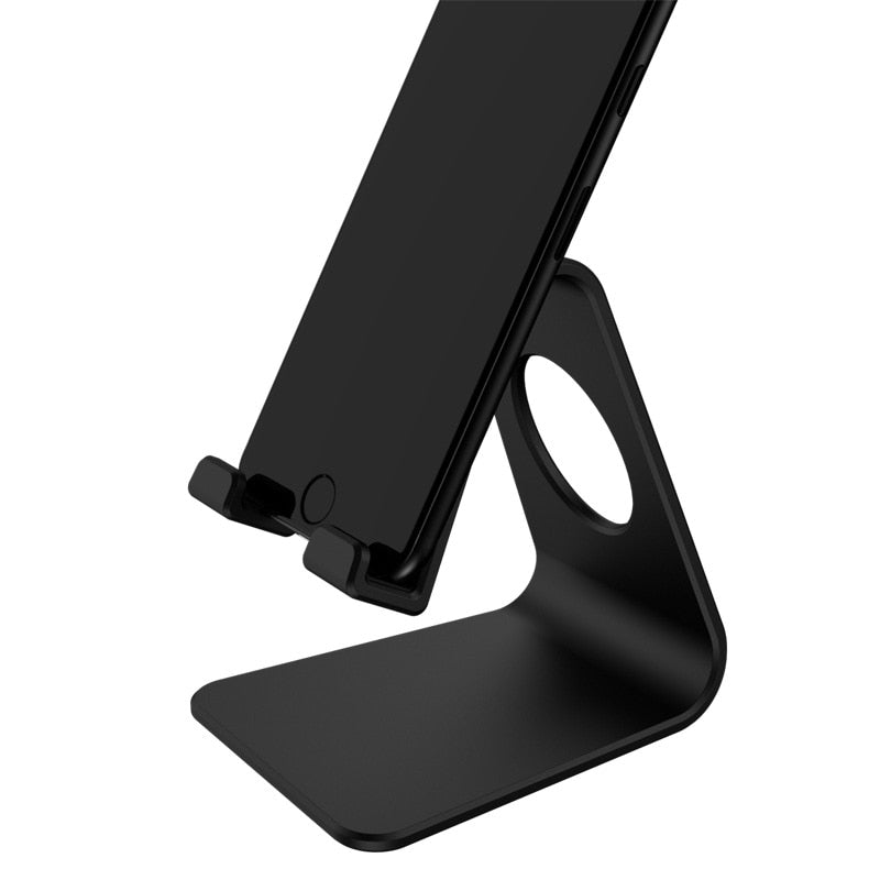 Universal Metal Tablet Cell Phone Stand, Phone Dock: Cradle Holder Stand Compatible with Switch, for iPhone E-Reader (4-13'') - 5093004 United States / Black Find Epic Store