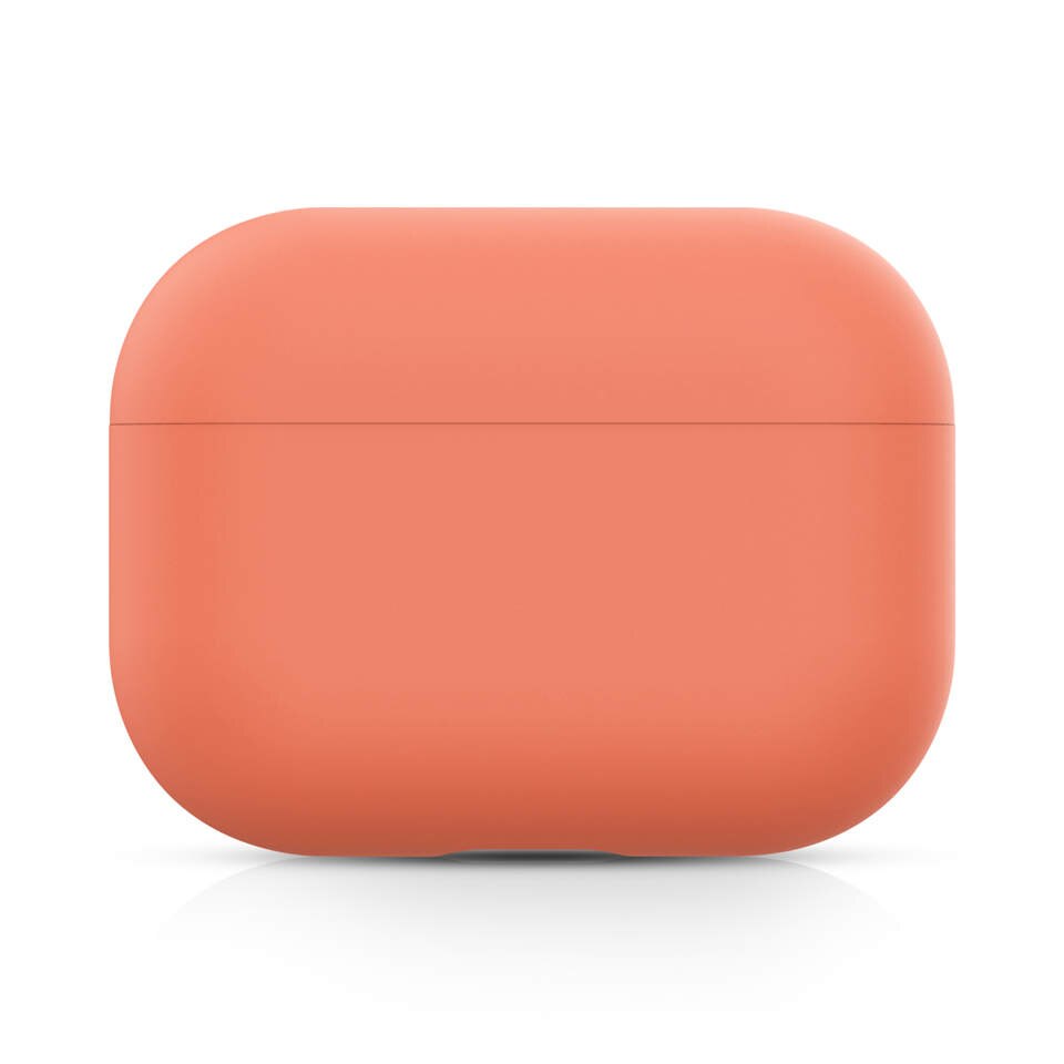 For Airpods Pro case silicone Ultra-thin 360-degree all-inclusive protection soft shell For Airpods Pro 3 cases - 200001619 United States / Apricot Find Epic Store