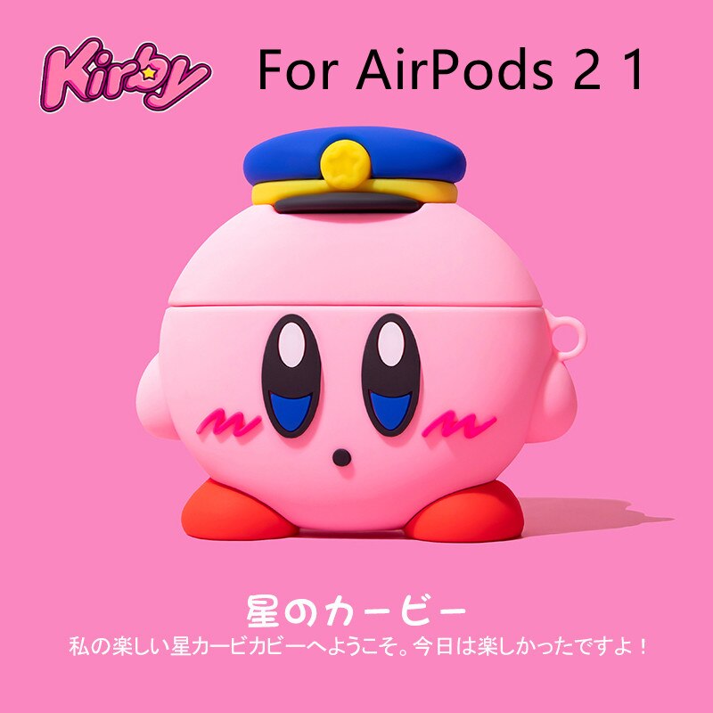 Navy Star Kabi for Apple AirPods Pro 2 1 Case Cute Protector Cover Silicone Anime Kabi Earphone Accessories For AirPods Pro Case - 200001619 United States / For AirPods 2 1 Find Epic Store