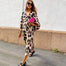 Leopard Printed V-Neck Dress - 200000347 Find Epic Store