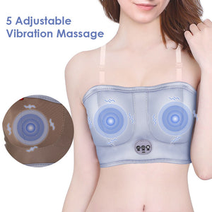 Electric Breast Massage Bra Vibration Chest Massager Wireless Breast Enhancement Instrument Breast Heating Stimulator Enhancer - 201229107 Find Epic Store