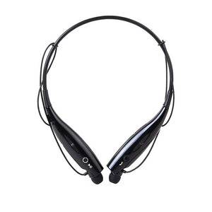 Wireless Neckband Earphones with Microphone Bluetooth 4.0 In-Ear Earphones Earbud - 63705 Black Find Epic Store