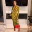 Echoine Sexy Snake Print Bodycon Long Dress - 200000347 yellow dress / S / United States Find Epic Store