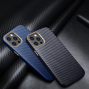 Leather Carbon Fiber Pattern Minimalist Phone Case for iPhone 12 Pro Max Mini 11 Pro XS Max XR SE 7 8Plus Luxury Slim Soft Cover - 380230 Find Epic Store