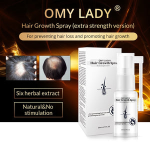 OMY LADY Anti Hair Loss Hair Growth Spray Essential Oil Liquid For Men Women Dry Hair Regeneration Repair Hair Loss Products - 200001174 Find Epic Store