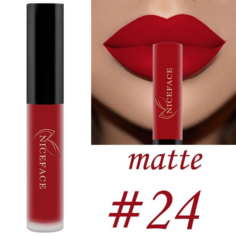 25 Color Waterproof Matte Liquid Lipstick - 200001142 24 / United States Find Epic Store