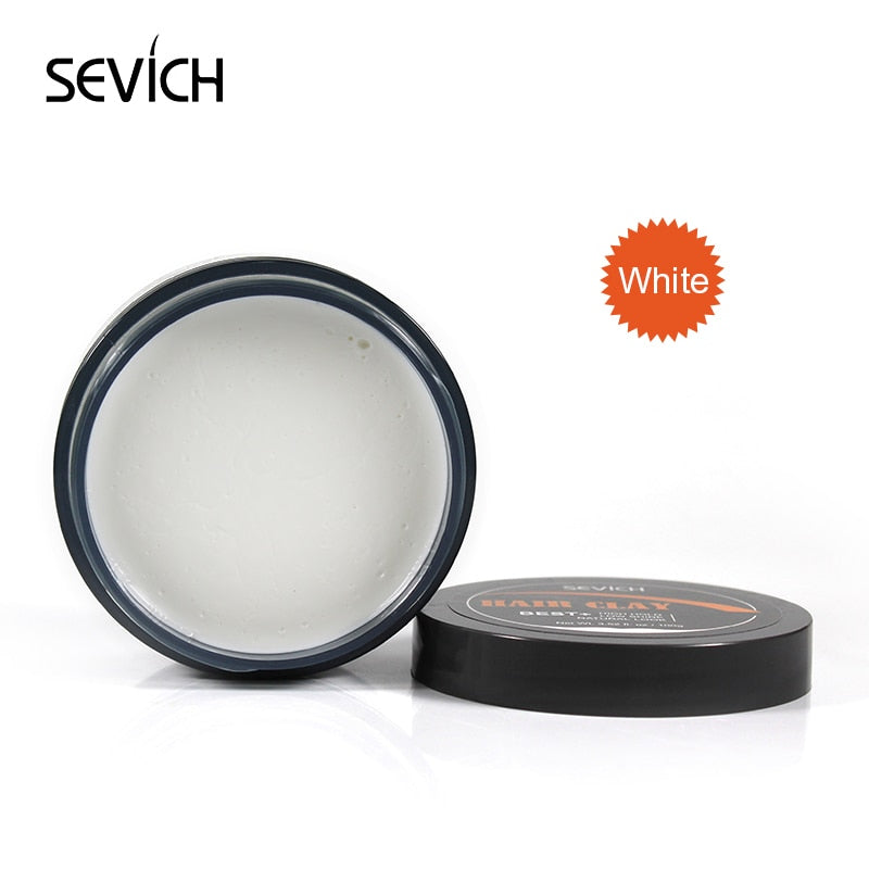 Sevich Hair Styling Clay Long-lasting Dry Stereotypes Type Clay 100g New Hair Wax Disposable Strong Modeling Mud Shape Hair Gel - 200001186 United States / hair clay white Find Epic Store