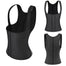 Waist Trainer Weight Loss Slim Vest Woman Tummy Slimming Sheath Body Shaper Shapewear Latex Abdomen Shapers Steel Boned Corset - 31205 Black / S / United States Find Epic Store
