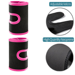 Arm Shapers Sauna Sweat Band Arm Slimmer Women Slimming Sheath Weight Loss Workout Body Shaper Anti Cellulite Modeling Belt - 31205 Pink / M / United States Find Epic Store