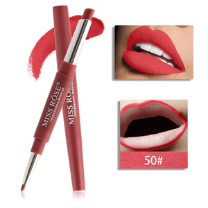 20 Color Matte Lipstick Lip Liner 2 In 1 Brand Makeup Lipstick - 200001142 50 / United States Find Epic Store