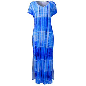 Bohemian Loose Dress - 200000347 Blue / M / United States Find Epic Store