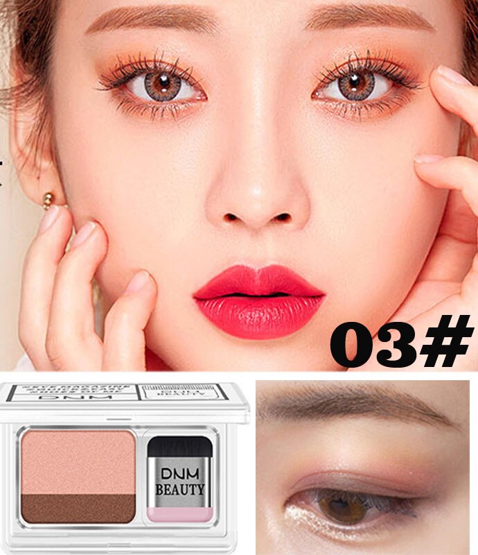 Two-Color Small Box of Lazy Eyeshadow Make-up - 200001129 03 / United States Find Epic Store