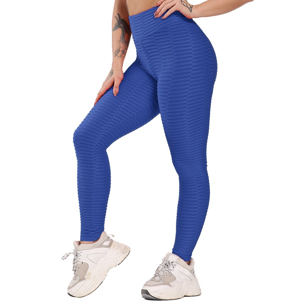 Quick Dry High Waist Push Up Yoga Pants - 200000614 Blue / S / United States Find Epic Store