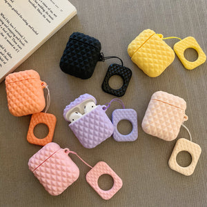 For 3d AirPods 2 1 Case Cute bag pineapple Cover Earphone Accessories Anime Cases Anti-lost rope door & pair For AirPods 21 Case - 200001619 Find Epic Store