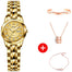 Fashion Steel Waterproof Wristwatch - 200363143 full gold / United States Find Epic Store