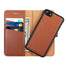 iPhone SE 2020 Case - Detachable Magnetic Removable Leather Wallet Case Flip Cover With Card Slot - 380230 Brown Find Epic Store