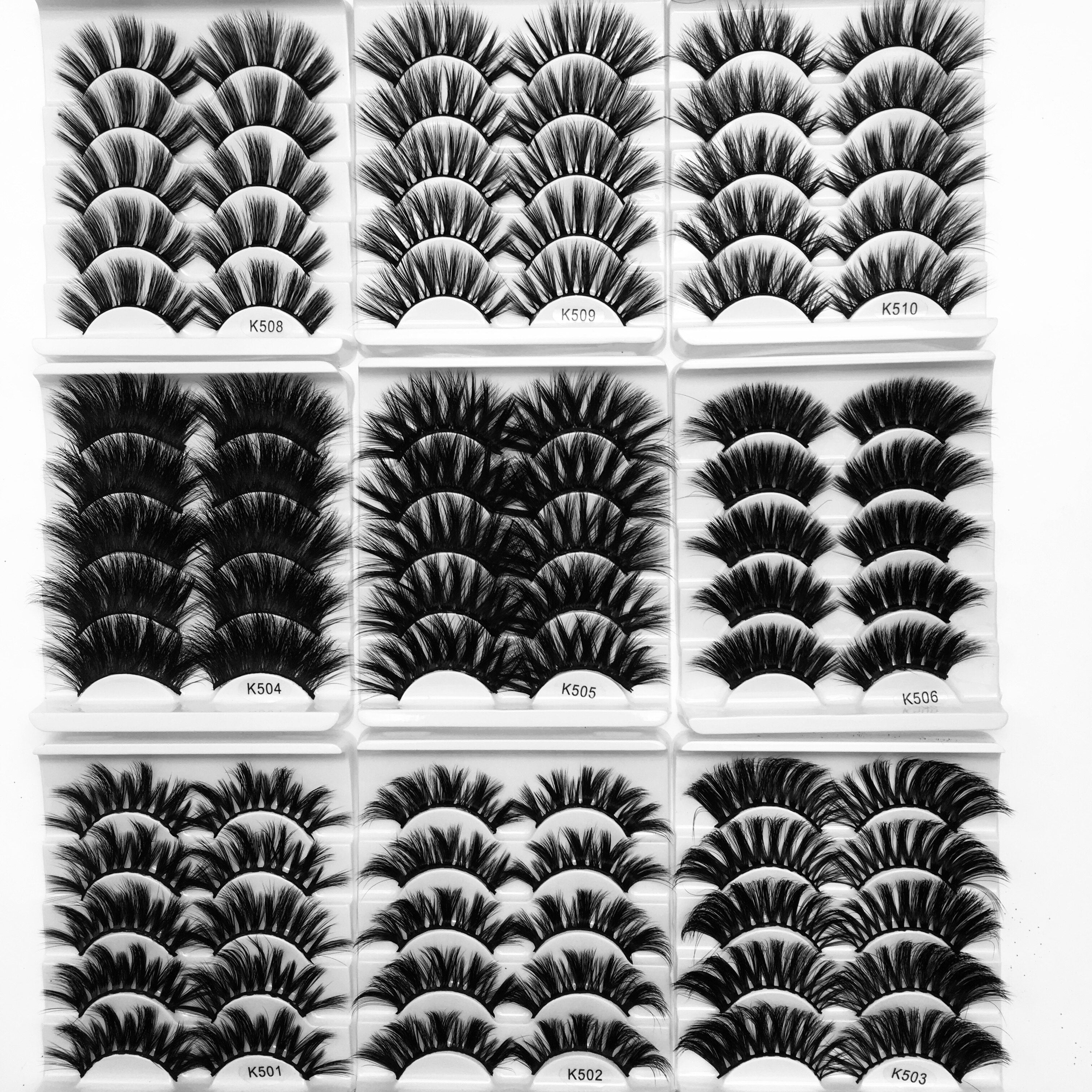 5/7 Pairs 25mm Eyelash Extension - 200001197 Find Epic Store