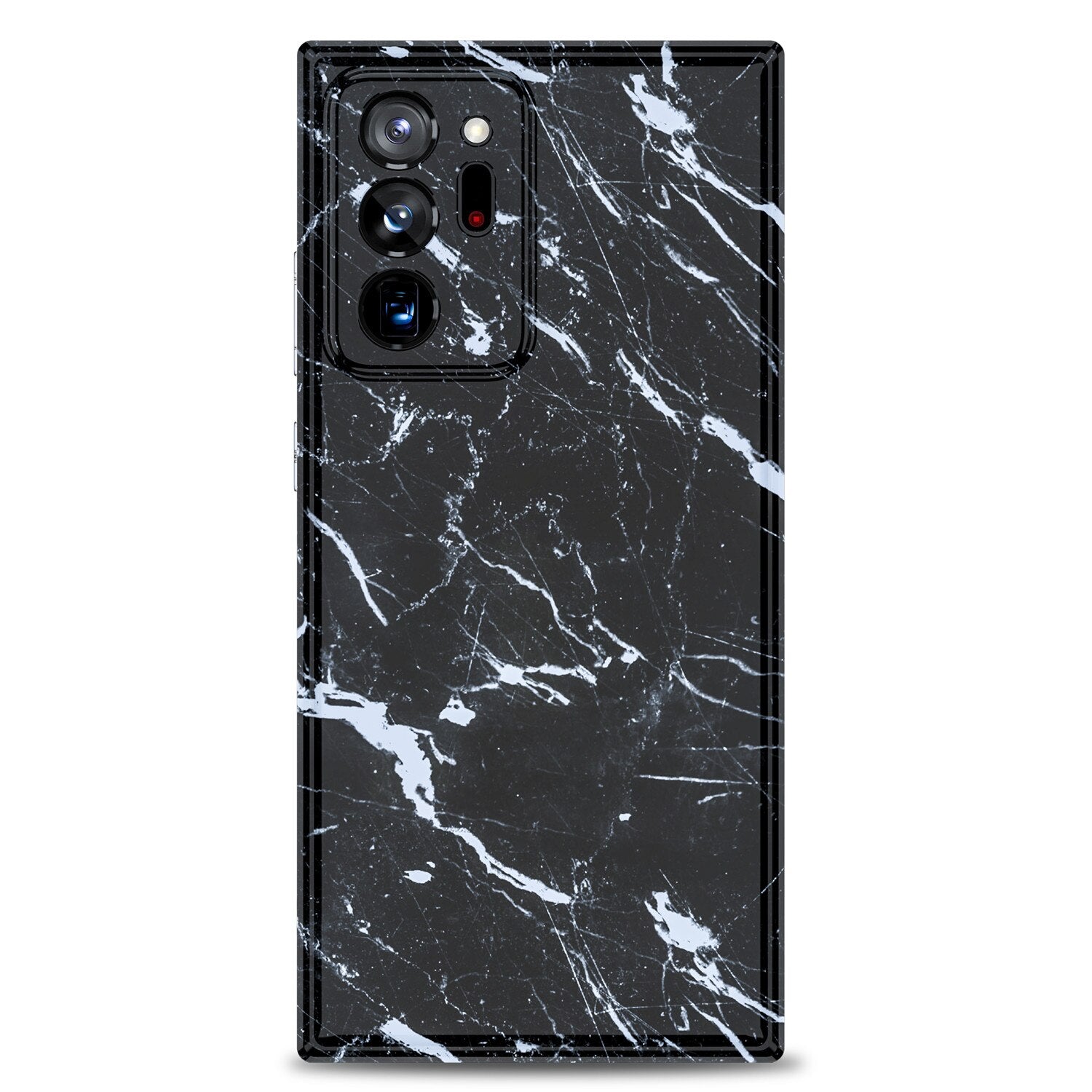 Samsung Galaxy Note 20/Note 20 Ultra Marble Crack Matte Hard Cases Glossy Silicone Cover Ultra Slim Shell - 380230 for Note 20 / BLACK / United States Find Epic Store