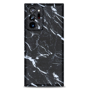 Samsung Galaxy Note 20/Note 20 Ultra Marble Crack Matte Hard Cases Glossy Silicone Cover Ultra Slim Shell - 380230 for Note 20 / BLACK / United States Find Epic Store