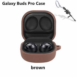 Case for Samsung Buds live/Pro Cover Shell Accessories Earphone Protector Anti-drop Shockproof Soft Silicone for Samsung Galaxy - 200001619 United States / brown Pro Find Epic Store