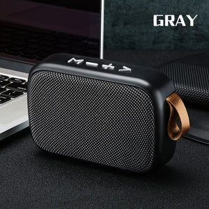 Multifunction Bluetooth Speaker Portable Wireless Subwoofer Stereo Music Surround Outdoor Loudspeaker Support TF Card U Disk FM - 518 United States / Gray Find Epic Store