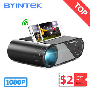 BYINTEK K9 Mini 1280x720P Portable Video Beamer LED Projector Proyector for 1080P 3D 4K Cinema(Option Multi-Screen For Iphone） - 2107 Find Epic Store