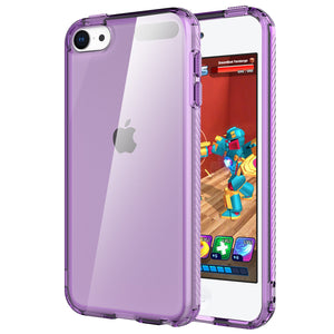 For iPod touch 5/6/7 Case, Luxury High Quality Strong Hard Silicone Shockproof Transparent Protective case for iPod touch 5/6/7 - 380230 iPod touch 5 / purple / United States Find Epic Store