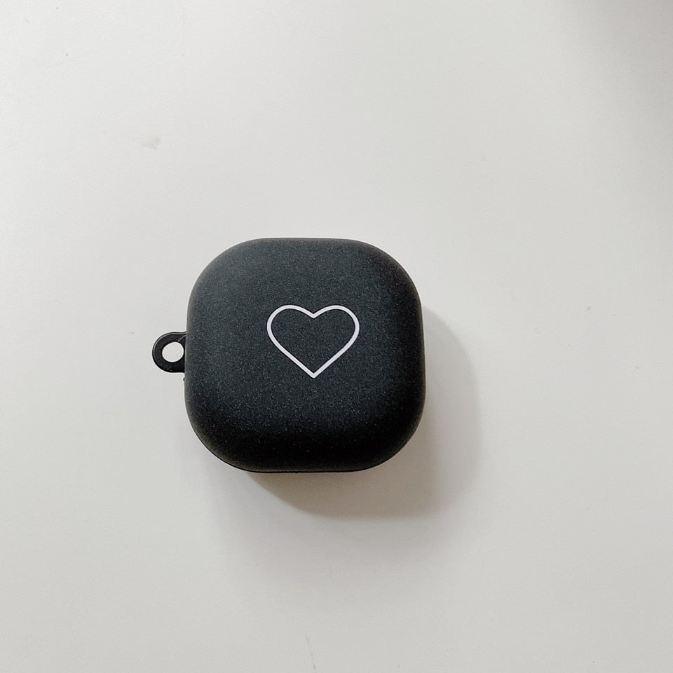 For Samsung Galaxy Buds live Cover earphone protector sleeve Cute simple love hard shell Accessories for Samsung buds live Case - 200001619 Find Epic Store