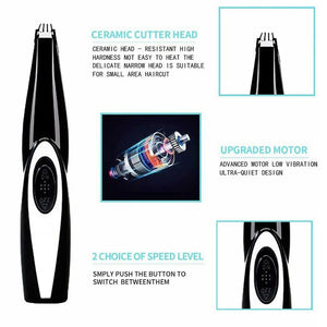 Electric Pet Hair Nail Grinder Trimmer Rechargeable Dog Cat Hair Shaver Claw Grooming Clippers - 200003740 Find Epic Store
