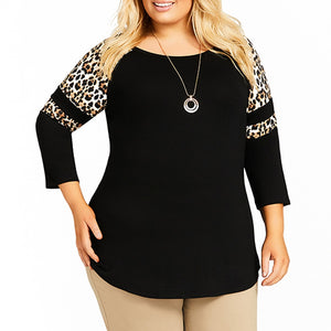 6XL Leopard Printed T-shirt - 200000791 Find Epic Store