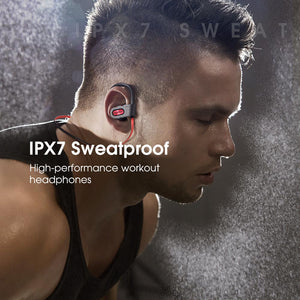 Flame S Wireless Bluetooth Earphones Upgraded Version aptX HD Bluetooth V5.0 Earbud IPX7 Waterproof&8.0Noise Cancelling Mic - 63705 Find Epic Store