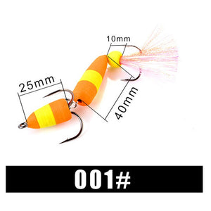 ZK30 1pc Fishing Lure Soft Lures Foam Bait Swimbait Wobbler Bass Pike Lure Insect Artificial Baits Pesca - 100005544 001 / United States Find Epic Store