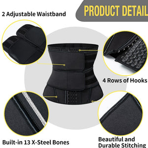 Women Waist Trainer Binders Shapers Modeling Strap Corset Slimming Belt Underwear Body Shaper Faja Shapewear Reductive Girdle - 0 Find Epic Store