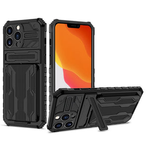 Armor Protect Case for iPhone 13 11 12 Pro Max Mini XS Max XR 7 8 Plus Military Grade Bumpers Slot Card Kickstand Cover - 380230 for iPhone 7 8 Plus / Black Find Epic Store