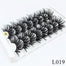 8 pairs of 25mm eyelashes cruelty-free artificial 3D mink eyelashes, soft and natural false eyelashes wholesale manufacturer - 200001197 L019 / United States Find Epic Store
