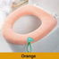 Winter Warm Toilet Seat Cover Closestool Mat 1Pcs Washable Bathroom Accessories Knitting Pure Color Soft O-shape Pad Bidet Cover - 0 Find Epic Store