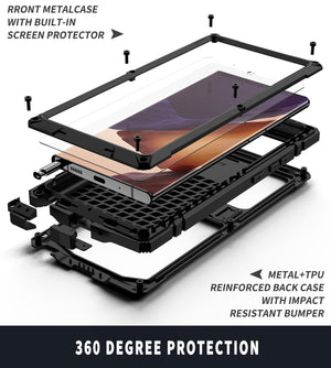 With Bracket+Full Protective For Samsung S21 Plus Ultra Samsung Note 20 Ultra Case Kickstand Dual Layer Protective Shockproof - 380230 Find Epic Store