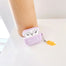 For airpods Pro Case protector fruit earphone Cover shell liquid silicone Case Anime dog Accessories for apple funny airpod Case - 200001619 United States / Purple dog Find Epic Store