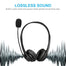 Office Wired Headset With Microphone Call Center Headphone with Noise Canceling Mic for Mpow Computer Phones USB Desktop Boxes - 63705 Find Epic Store