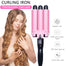 Automatic 3 Barrels Hair Curling Iron Tong Perm Splint Ceramic Hair Curler Waver Curlers Rollers Styling Tools Hair Styler Wand - 200001210 Find Epic Store