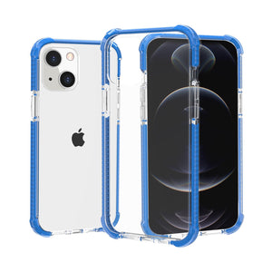 For iPhone 13 Pro Max 13 Mini Case Clear Heavy Duty Protective Crystal Back Cover with Shockproof Bumper Casefor iPhone 13 Pro - 380230 for iPhone 13 / Blue / United States Find Epic Store