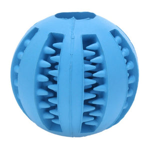 Pet Balls Toy Puppy Treat Elastic Balls Dog Durable Bite Resistant Chew Toy for Dogs to Release Pressure Fun Pet Accessories - 200003723 Dark blue / United States Find Epic Store