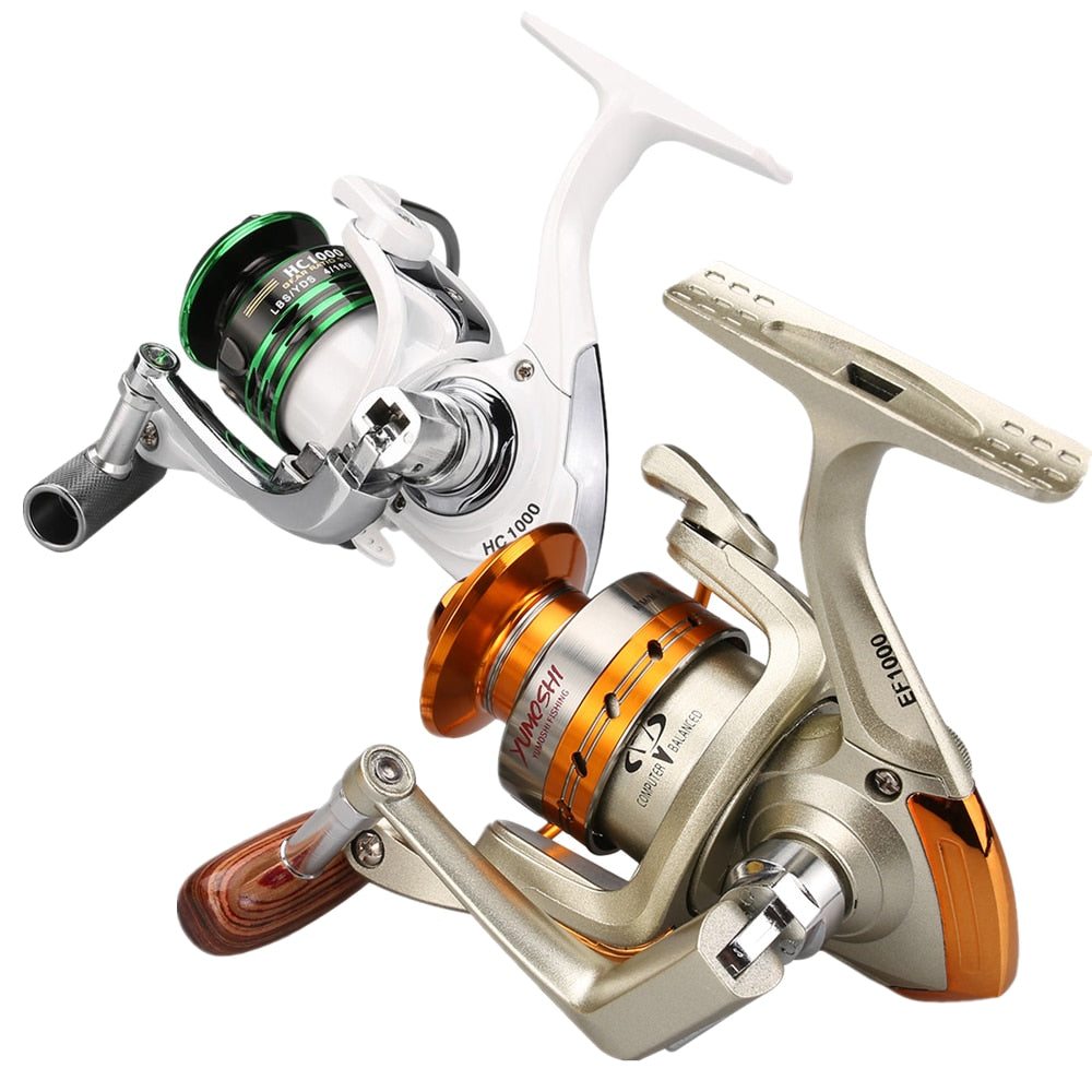 2020 New Fishing coil Wooden handshake 12+ 1BB Spinning Fishing Reel Professional Metal Left/Right Hand Fishing Reel Wheels - 100005542 Find Epic Store
