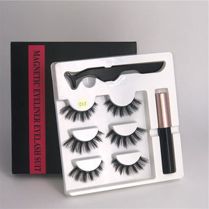 3 Pairs of Five Magnet Eyelashes - 201222921 017 / United States Find Epic Store