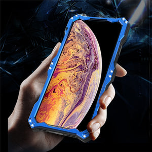 Metal Aluminum Alloy Silicone Dual Layer Protective Heavy Duty Phone Case For iPhone XS Max XR X 6 6S 7 8 Plus 5 5S 5C SE Cover - 380230 Find Epic Store