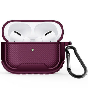 for AirPods Pro Case Protective PU Leather Cover and Skin For AirPods Pro Earphone Box Air Pods Pro Case Earphone Accessories - 200001619 United States / Claret Find Epic Store
