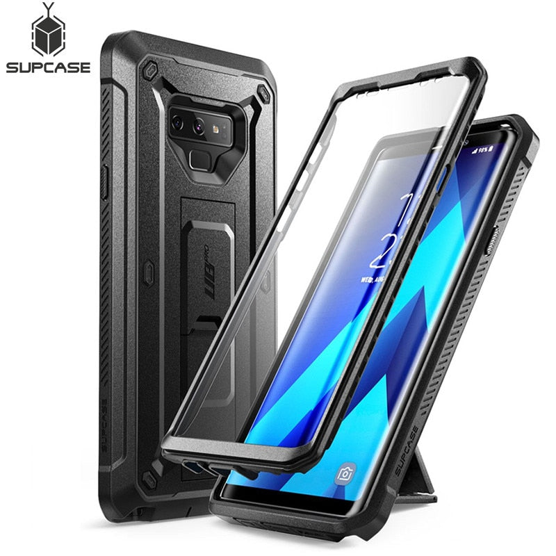 For Samsung Galaxy Note 9 Case UB Pro Full-Body Rugged Holster Cover with Built-in Screen Protector & Kickstand - 380230 Find Epic Store